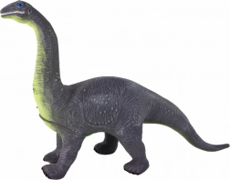 Grote dinosaurusfiguur Brachiosaurus met geluid 33 cm grijs