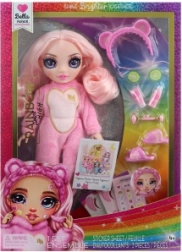 Pop Rainbow High Junior voor Pyjamafeest, Roze Bella