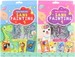 Creatieve set zand schilderen