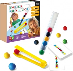 Montessori educatief spel Kogel na kogel