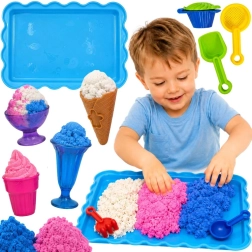 WOOPIE Kinetisch zand ijssalon met desserts, 24 delen