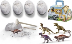 Set voor het opgraven van dinosauruseieren