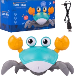 Interactieve kruipende krab op accu