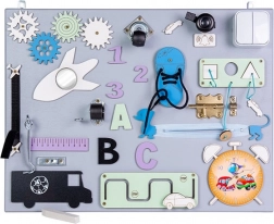 Houten manipuleer- en sensorisch bord 50 × 37,5 cm