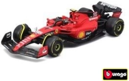 Metalen model BBURAGO 1:43 FERRARI F1 SF-23 (2023) Carlos Sainz met coureurfiguur