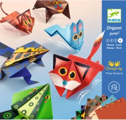 Origami springende diertjes DJECO