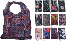 Opvouwbare stoffen tas 42x62 cm