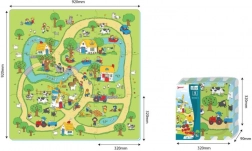 Schuim puzzelmat Leven op het platteland, 9 delen, EVA, vanaf 10 maanden