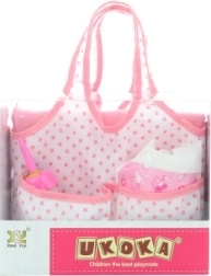 Tas met accessoires voor pop