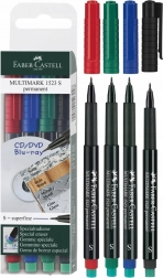 Set permanente markers Faber-Castell