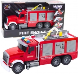 Woopie brandweerwagen 1:14 met waternevel, licht en geluid