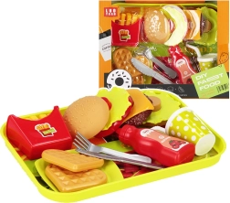 Kinder fastfoodset voor het keukentje