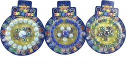 Kleurrige set knikkers - 24 stuks