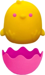 Antistress-kuikentje NeeDoh met eierschaal