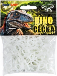 Céčka die in het donker oplichten dino – retro set 150 stuks