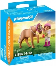 Duo Pack: meisje met pony