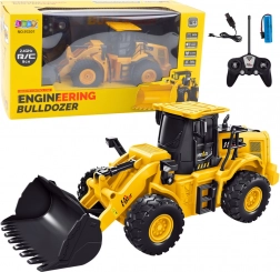 Afstandsbediende bulldozer RC geel