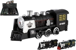 Batterij-aangedreven botslocomotief met licht en geluid 20 cm