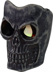 Halloween knipperend mini-lampje in de vorm van een schedel