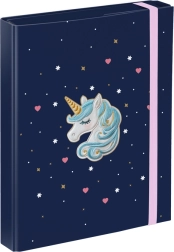Mappen voor schoolschriften A5 BAAGL Unicorn Gold