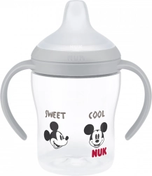 Oefenflesje NUK Perfect Match DISNEY Minnie, grijs, 150 ml