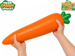 Mega squeeze rekbare jumbo wortel - 1 stuk