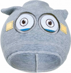 Herfst baby mutsje New Baby Minion grijs 110 (4–5 jaar)