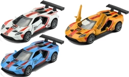 Metalen raceauto met terugtrekmechanisme