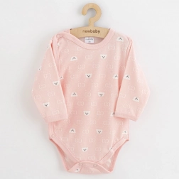 baby overslagromper NEW BABY Classic II met beertje, wit, maat 68