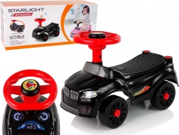 Loopfiets voor kinderen met claxon – zwart