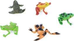 Rubberen kikkers 5 stuks in zakje