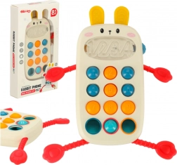 Sensorische telefoon–bijtspeeltje voor baby’s Bibi-inn