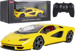 RASTAR op afstand bestuurbare auto Lamborghini Countach LPI 800-4 geel 1:16