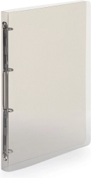 Ringmap PP A4 rookgrijs