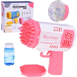 Kinder bubbelpistool met licht en vloeistof