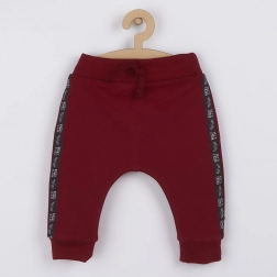 Baby joggingbroek Nicol Races bordeaux