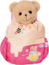 Baby Born roze rugzak voor teddybeer