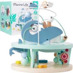 Houten Doolhof Speelgoed Zeewereld voor kinderen vanaf 18 maanden