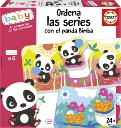EDUCA Baby Puzzel Panda Bimba en vrienden