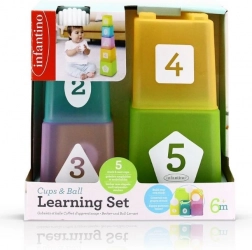 Infantino stapelbekers met balletje