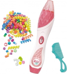 Grote set voor het inrijgen van haarparels