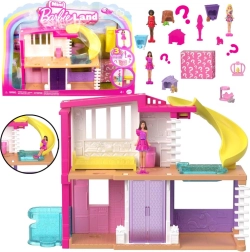 Mattel mini BarbieLand poppenhuis met pop, huisdier en accessoires