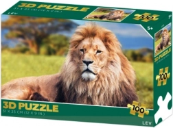3D puzzel – leeuw, 100 stukjes