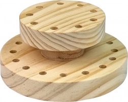 Houten display voor potloden van 2Kids Toys