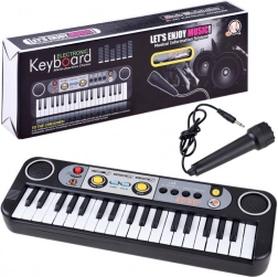 kinder keyboard synthesizer met 37 toetsen en microfoon