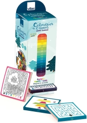 vilac adventskalender met magnetische puzzel