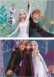 Educa houten puzzels Frozen, 2×25 stukjes