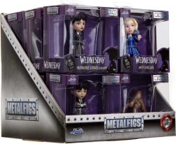 Metalen figuur Wednesday 4 soorten 6,5 cm
