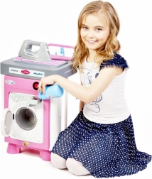 Kinderwasmachine met accessoires en geluidseffecten CARMEN 2
