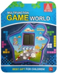 Elektronisch zakspel Tetris ster paars